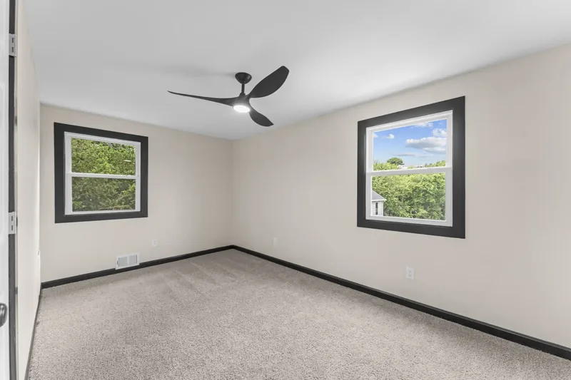 After renovation: bedroom at 1806 Trimble Ave, Port Vue