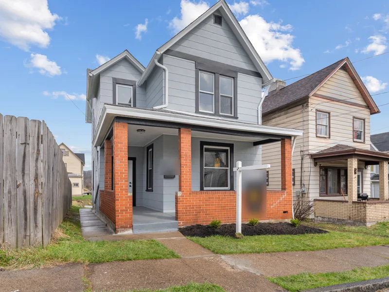 2413 Banker St, McKeesport. Front of the house. Bought and renovated by Tara.