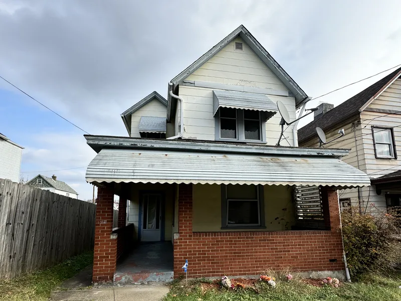 2413 Banker St, McKeesport. Front of the house. Bought and renovated by Tara.