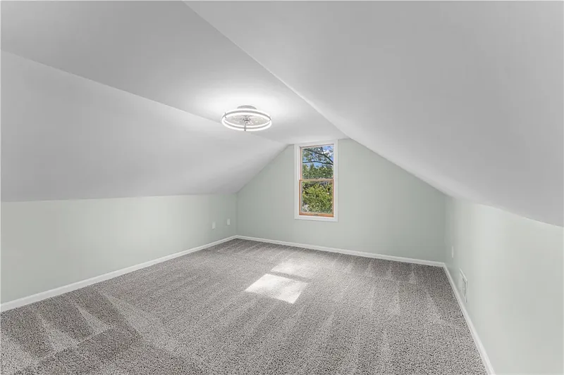 After renovation: attic conversion two at 25 Locust Ln, Upper St. Clair