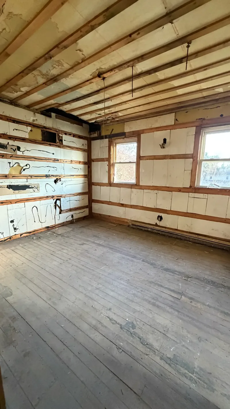 Before renovation: kitchen two at 406 35th St, McKeesport