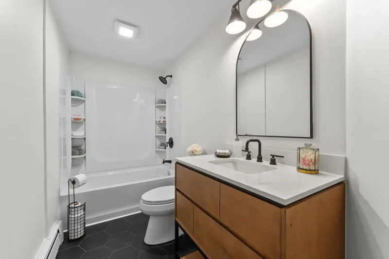 After renovation: bathroom at 704 Heath St, Elizabeth